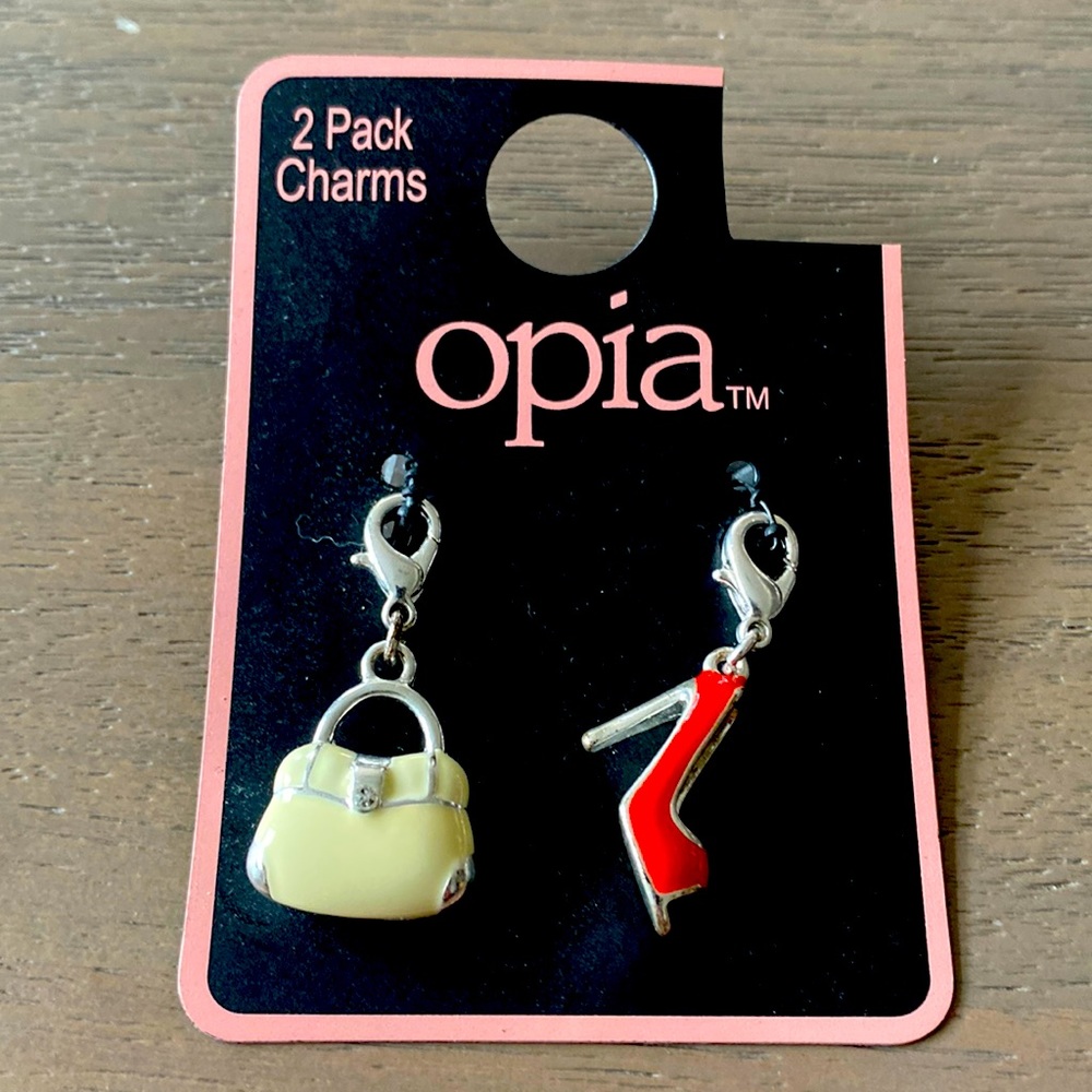 NWT two bracelet charms